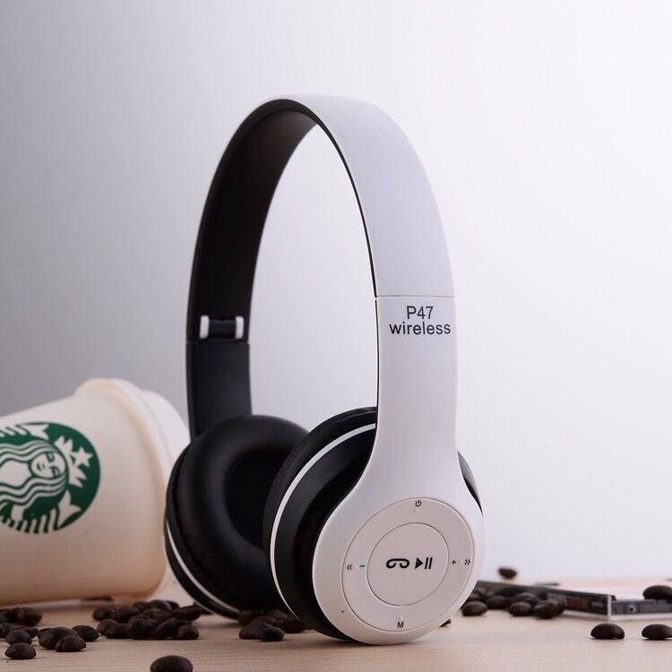 Wireless Headset Bluetooth Foldable On-Ear Headphone