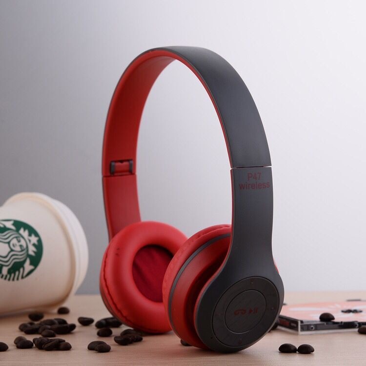 Wireless Headset Bluetooth Foldable On-Ear Headphone