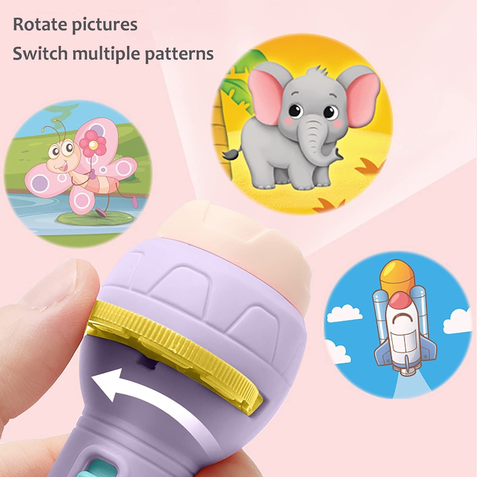 Projector Flashlight for Kids