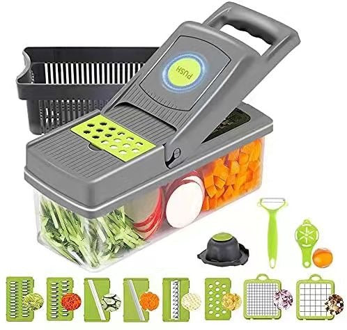 14-in-1 Multifunctional Vegetable Chopper & Slicer