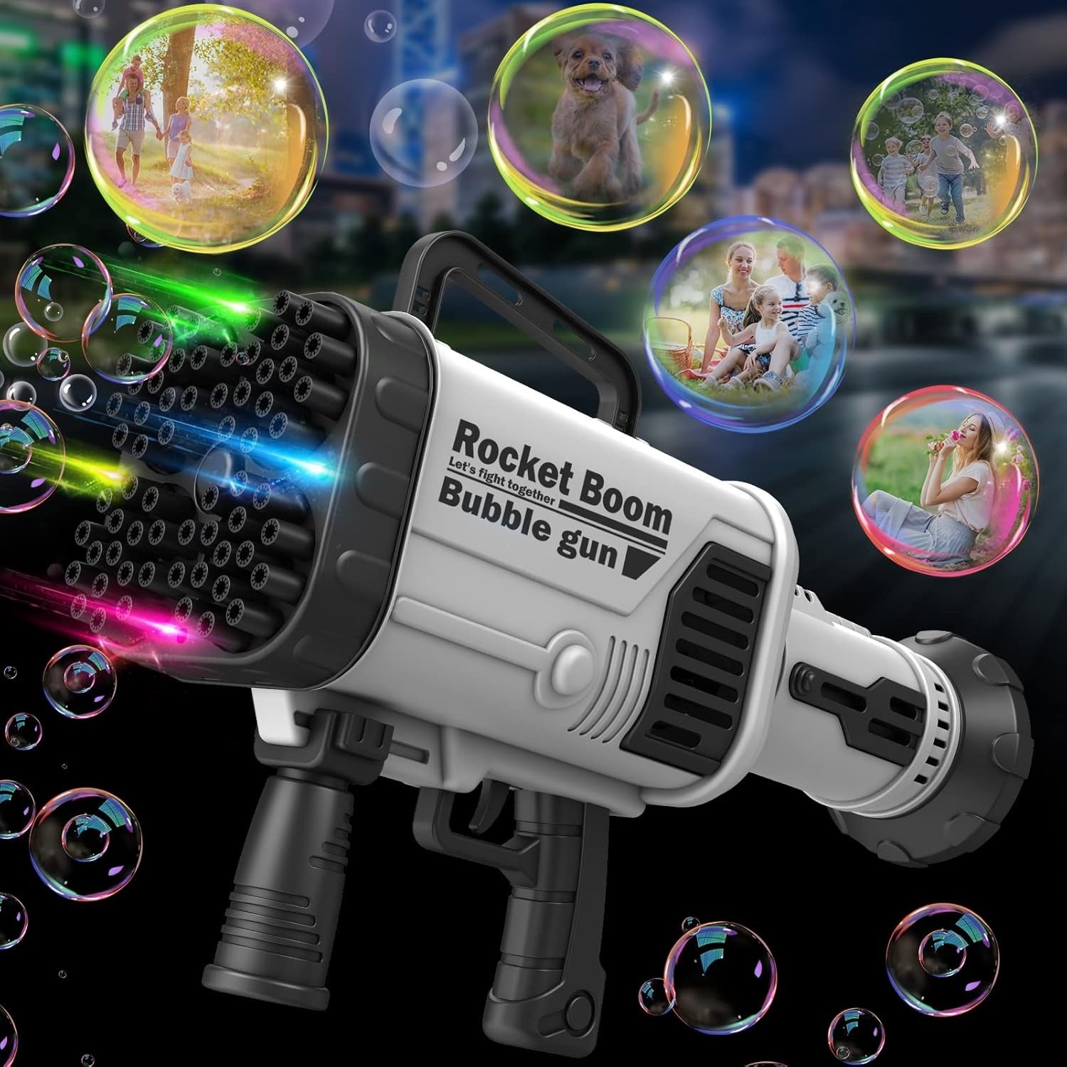 Bazooka Bubble Gun for Kids