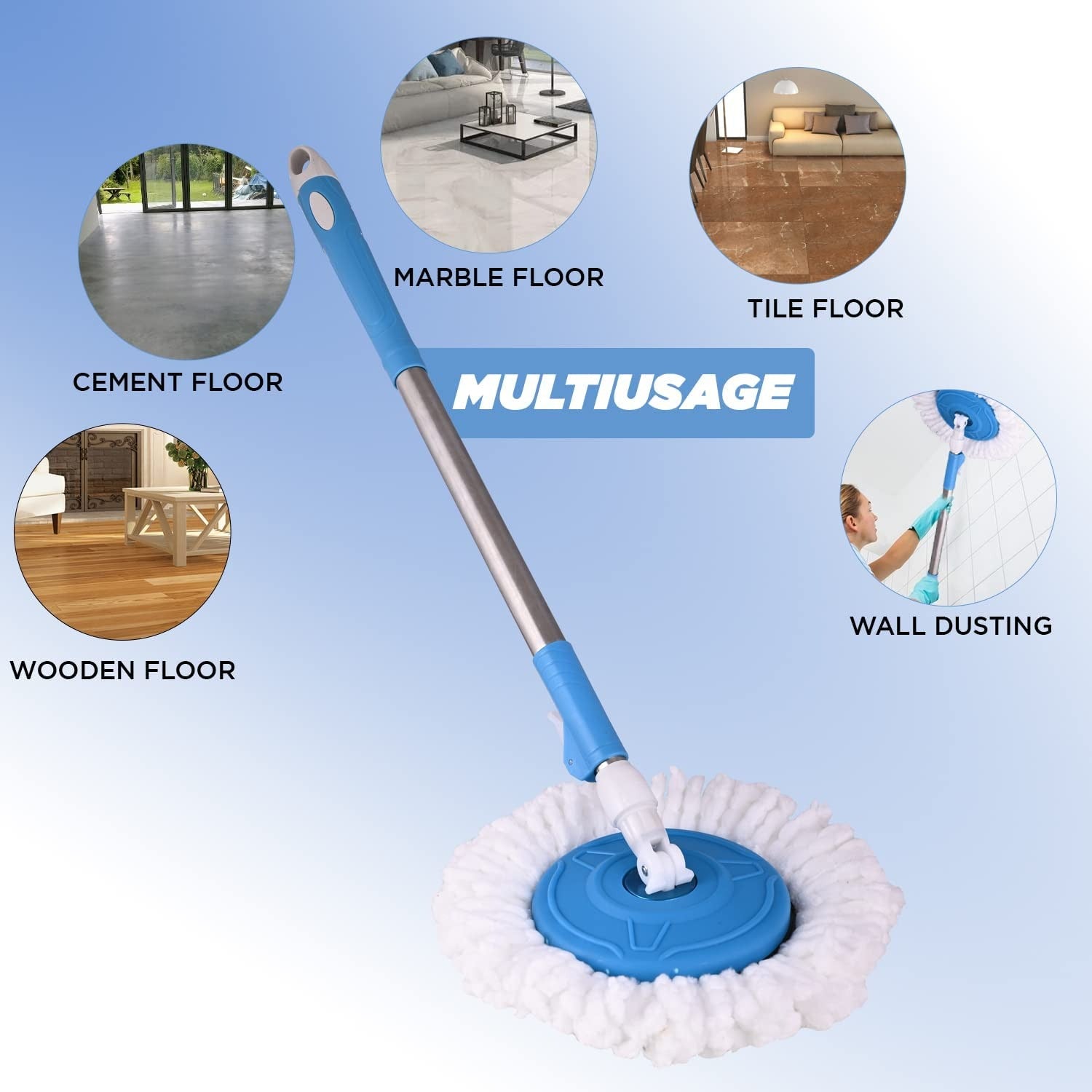 Microfiber (With 02 Microfiber Refill)